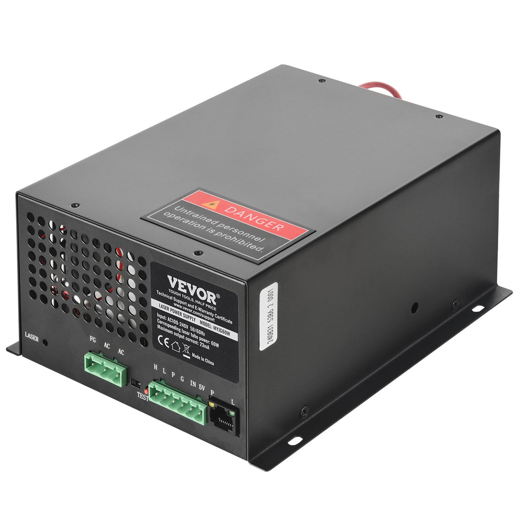 CO2 lazerio maitinimo šaltinis VEVOR MYJG60W, 60W