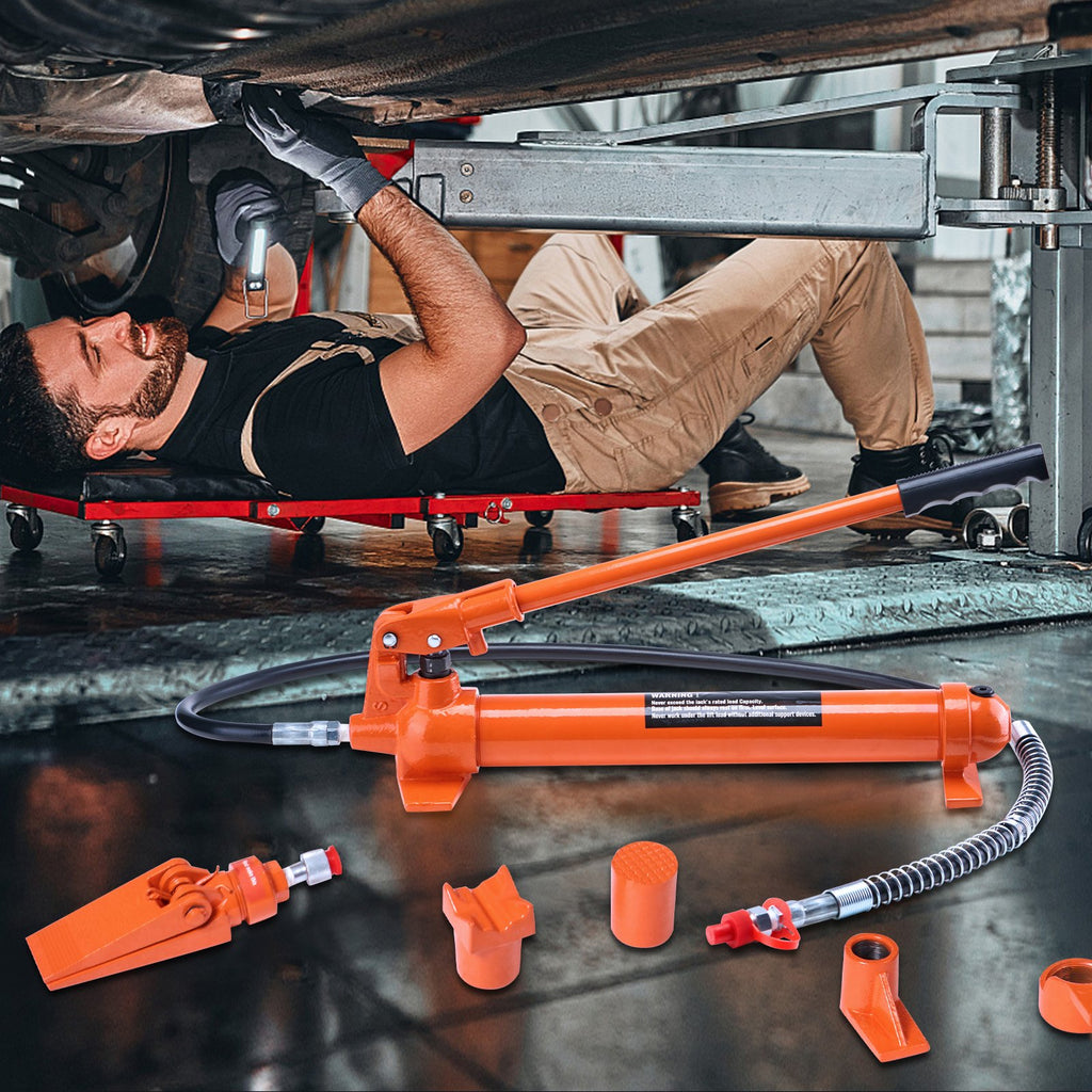 Hidraulinis kėliklis kėbulo lyginimui VEVOR 10T maintenance jack, 10 tonų galia
