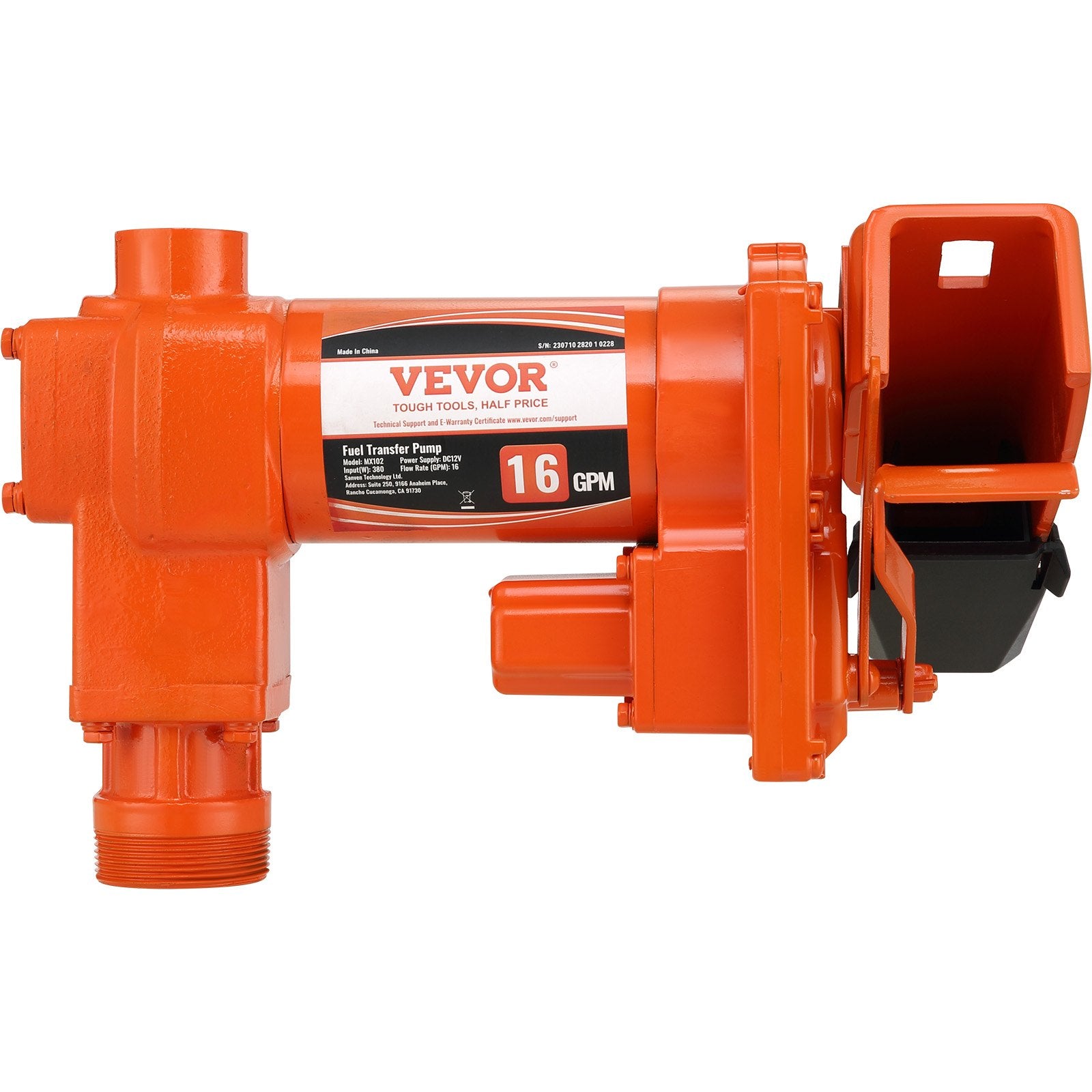 Degalų perpylimo siurblys VEVOR EX56A-12, 60,5 l/min
