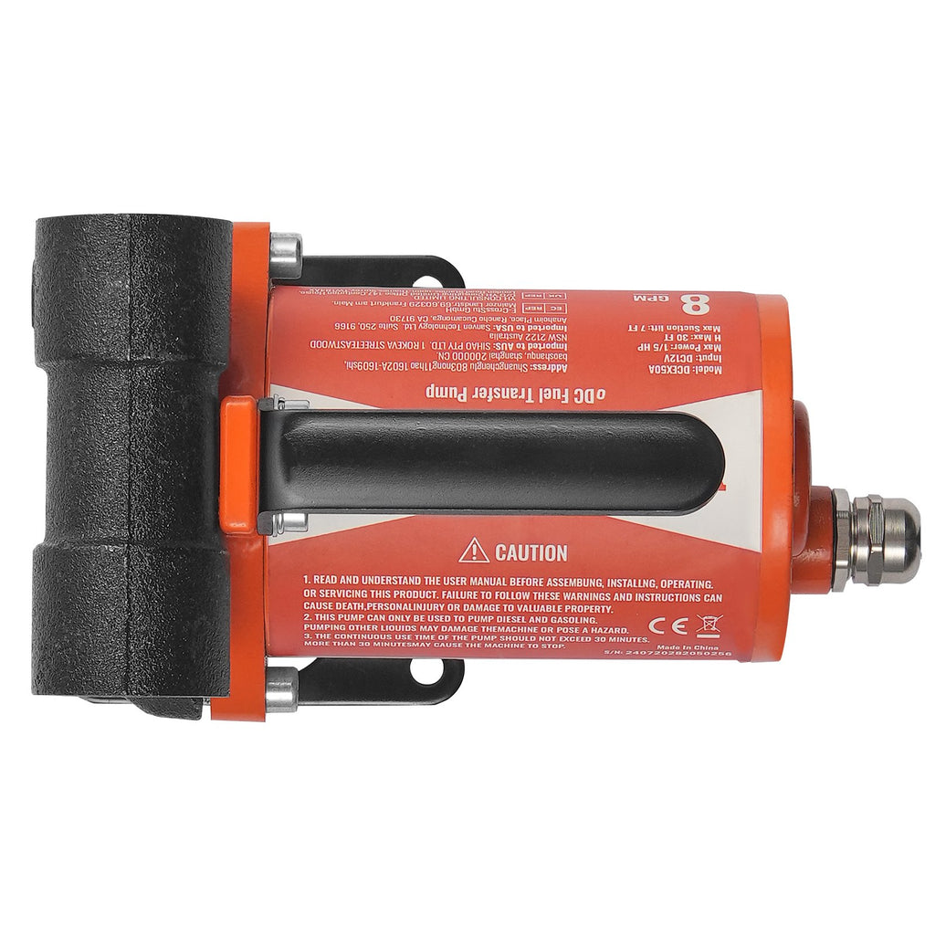 Kuro perpylimo siurblys VEVOR DCEX50A, 12V, 30 l/min