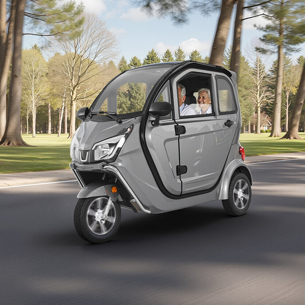 Elektrinis triratis uždaras motoroleris VEVOR YM1500DZK, 1500W