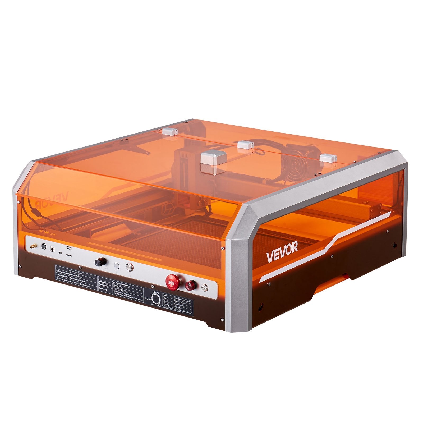 Lazerinės graviravimo ir pjovimo staklės VEVOR L8, 20W
