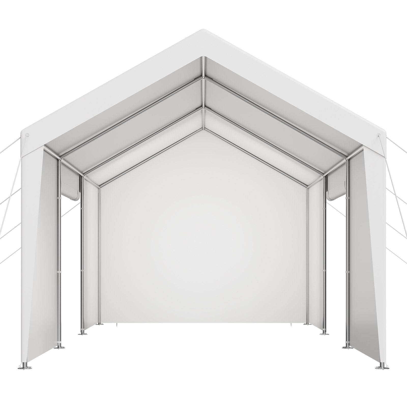 Automobilio stoginė VEVOR SXYJSCK-FBS10X20FT-W, 3 x 6 m