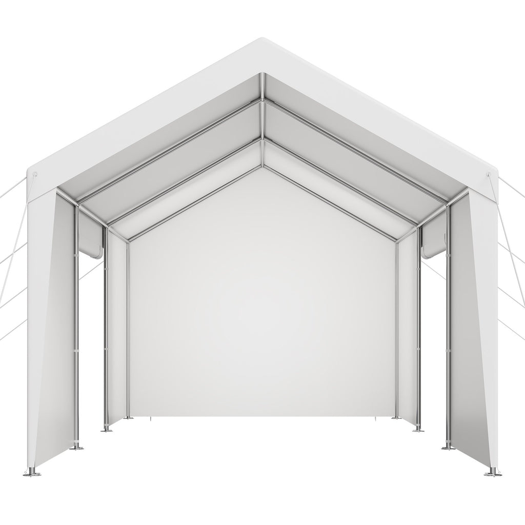 Automobilio palapinė-stoginė VEVOR SXYJSCK-FBS12X20FT-W, 3,65 x 6,09 m