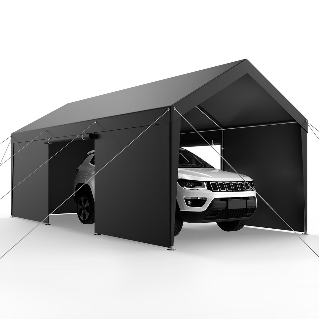 Palapinė-garažas VEVOR SXYJSCK-FBS10X20FT-G, 3 x 6 m