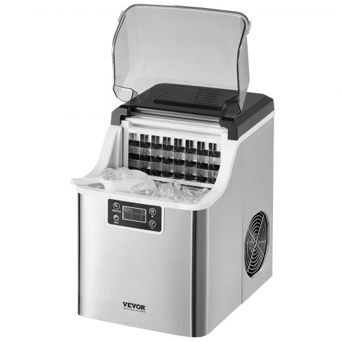 Stalinis ledo gaminimo aparatas VEVOR HZB-20AF/S, 20 kg per parą