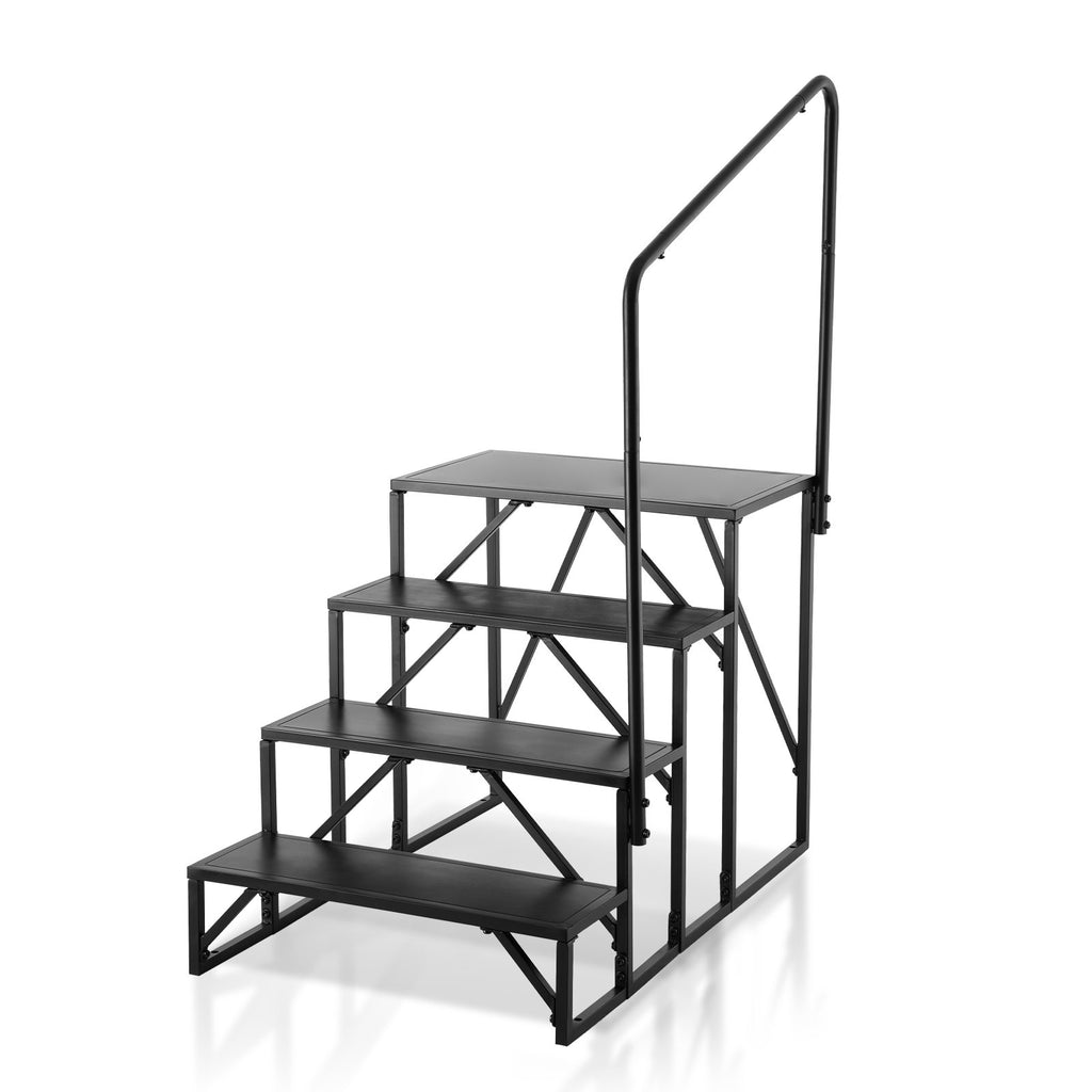 Kemperio laipteliai VEVOR HT231201C, 4 pakopų, 199,6 kg apkrova