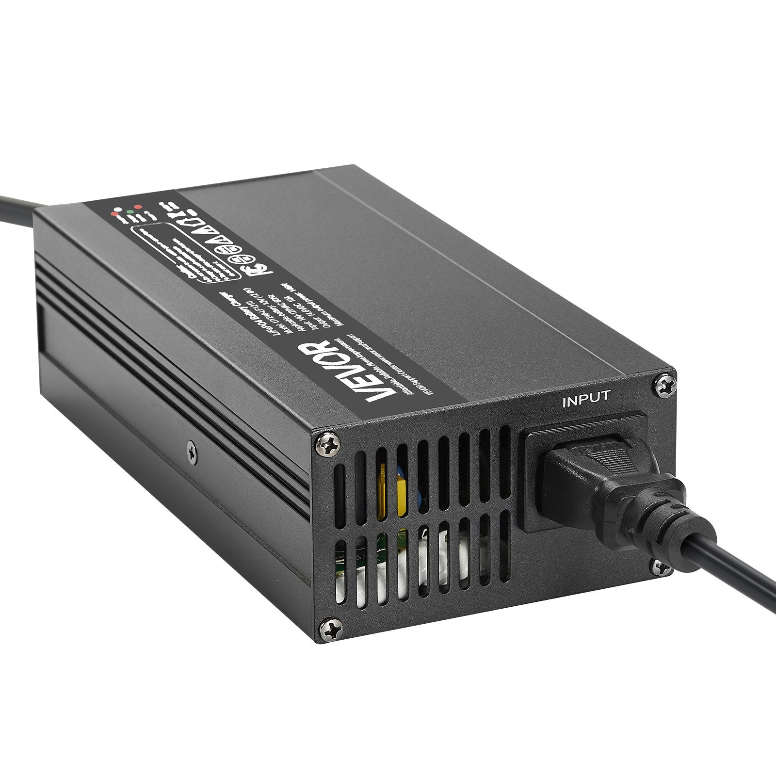 Ličio akumuliatorių įkroviklis VEVOR UY240-HF1210, 12V 10A