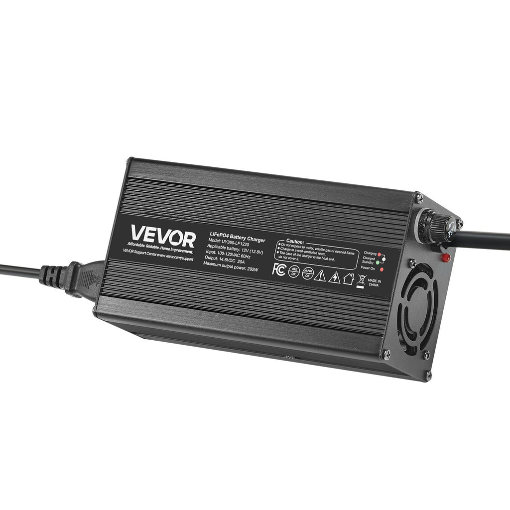Ličio akumuliatorių įkroviklis VEVOR UY360-HF1220, 12V 20A