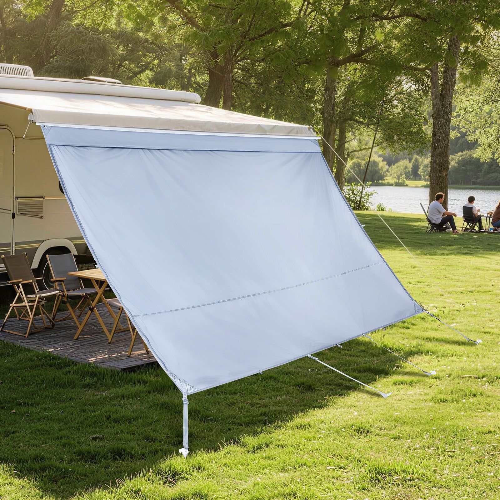 Kemperio markizės užuolaida VEVOR E1-S, 2 x 3,3 m