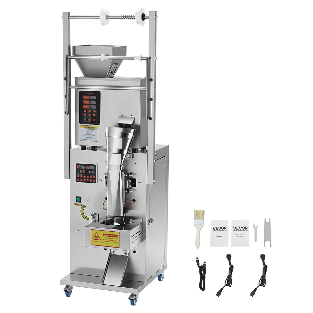 Birių produktų dozavimo ir pakavimo aparatas VEVOR SBF-200-V2, 3–200 g
