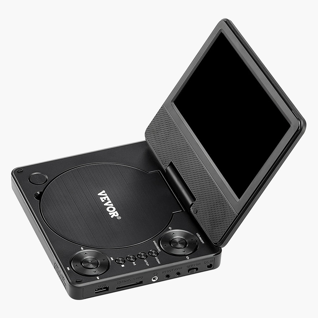 Nešiojamas DVD grotuvas VEVOR M1, 7 colių ekranas