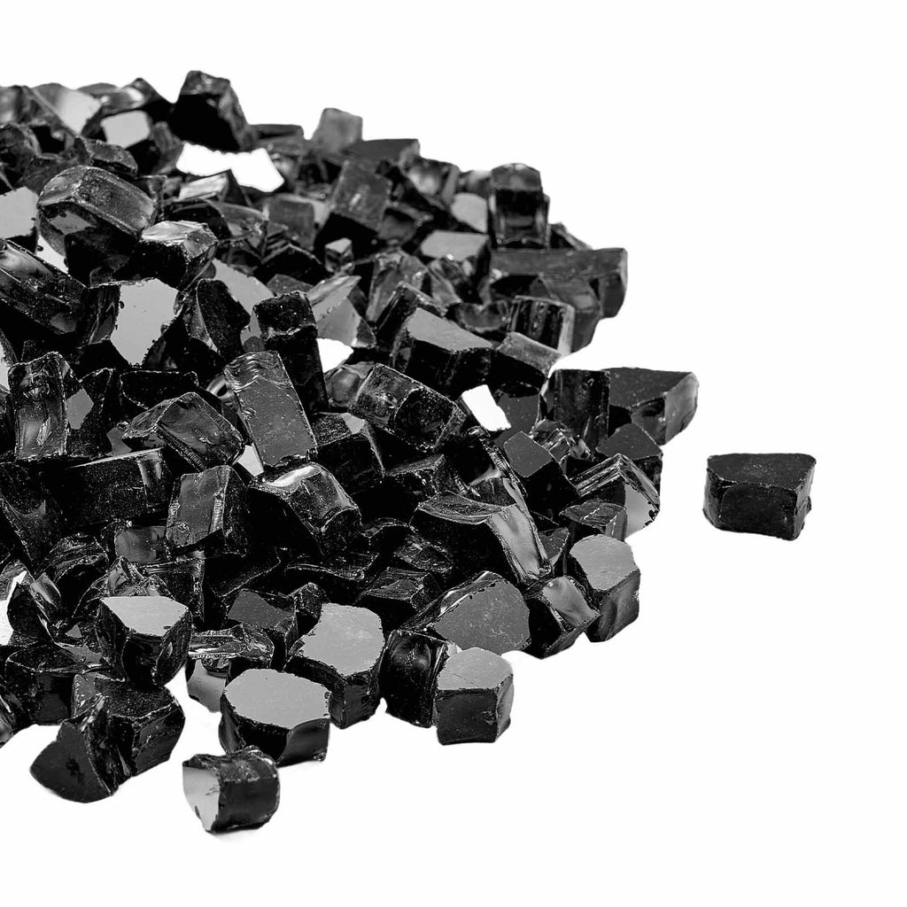 Dekoratyvinis ugnies stiklas VEVOR BJTL-BLK10, 4,5 kg