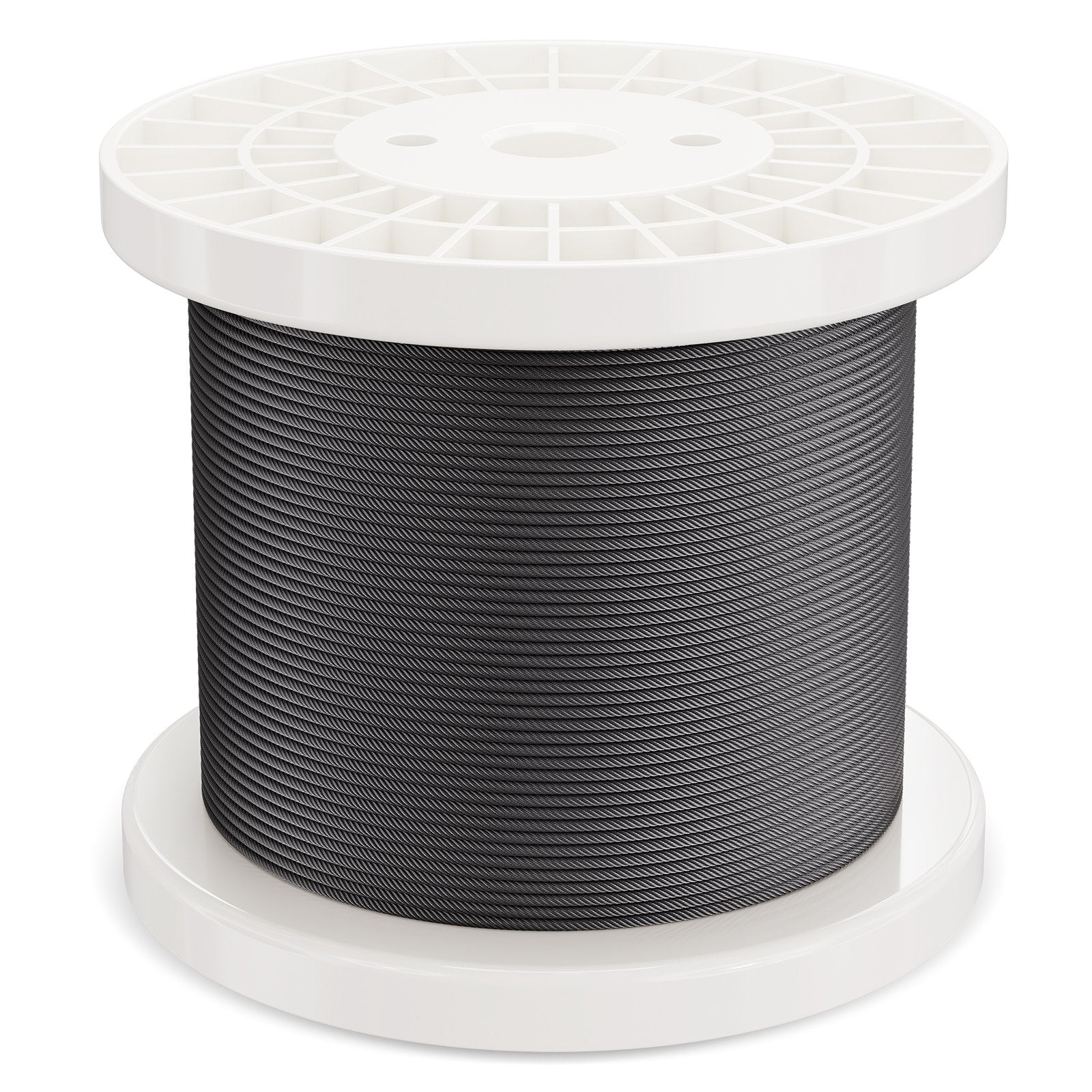 Plieninis trosas VEVOR S1/8-500, 152,4 m ilgio