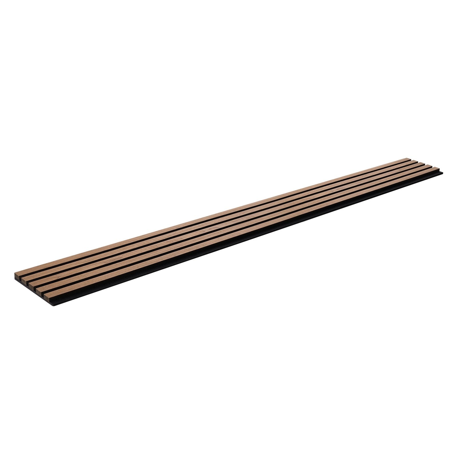 Akustinės medžio tašelių sienų panelės VEVOR LYW8292C2402, 2400x200 mm