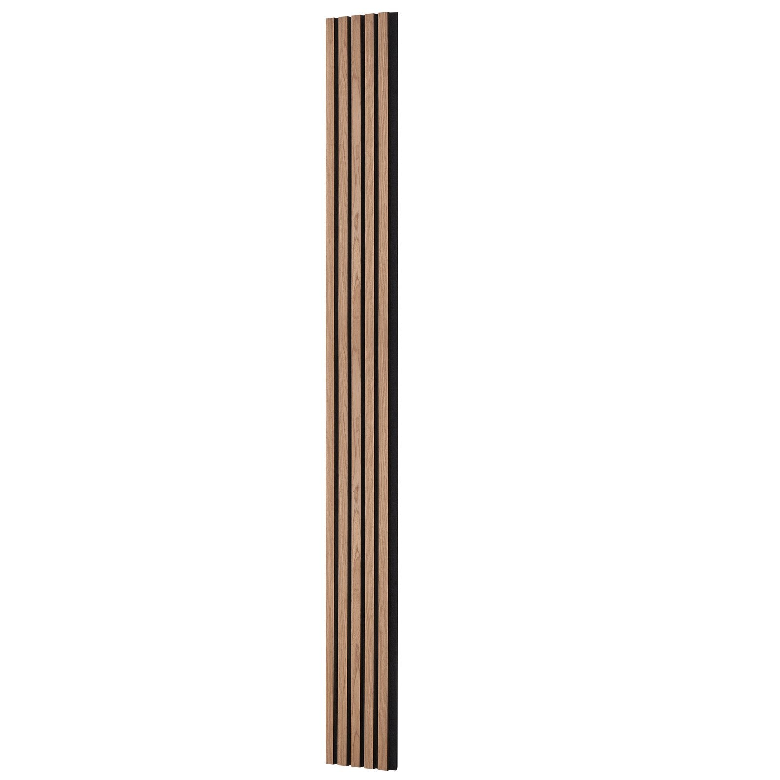 Akustinės medžio tašelių sienų panelės VEVOR LYW8292C2402, 2400x200 mm