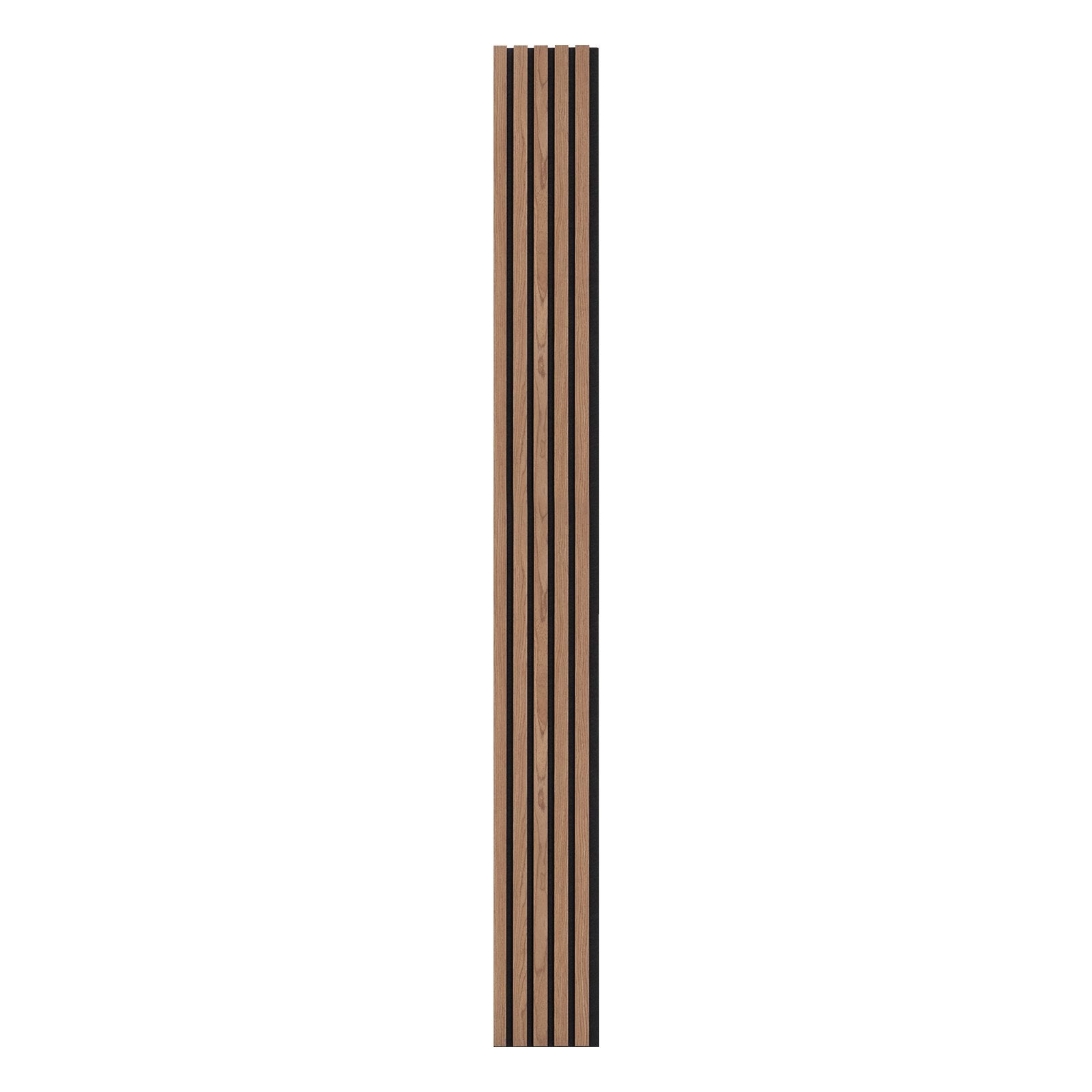 Akustinės medžio tašelių sienų panelės VEVOR LYW8292C2402, 2400x200 mm