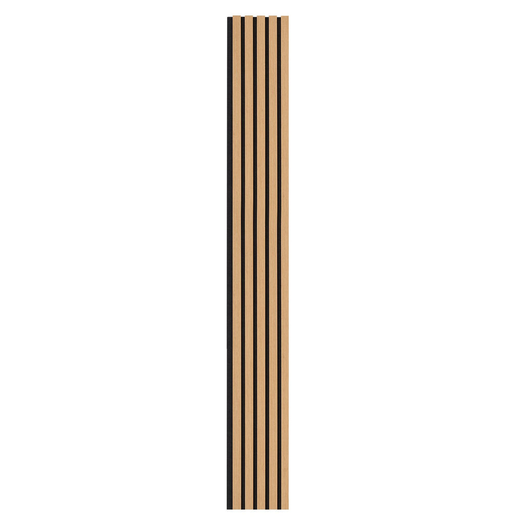 Akustinės medžio tašelių sienų panelės VEVOR LYY8438S2402, 2400x200 mm