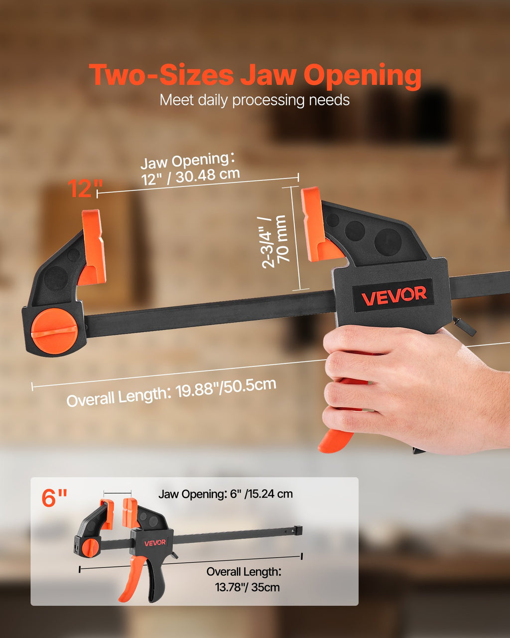 Spaustuvų rinkinys VEVOR F150-6-2P & F150-12-2P, 4 vnt.