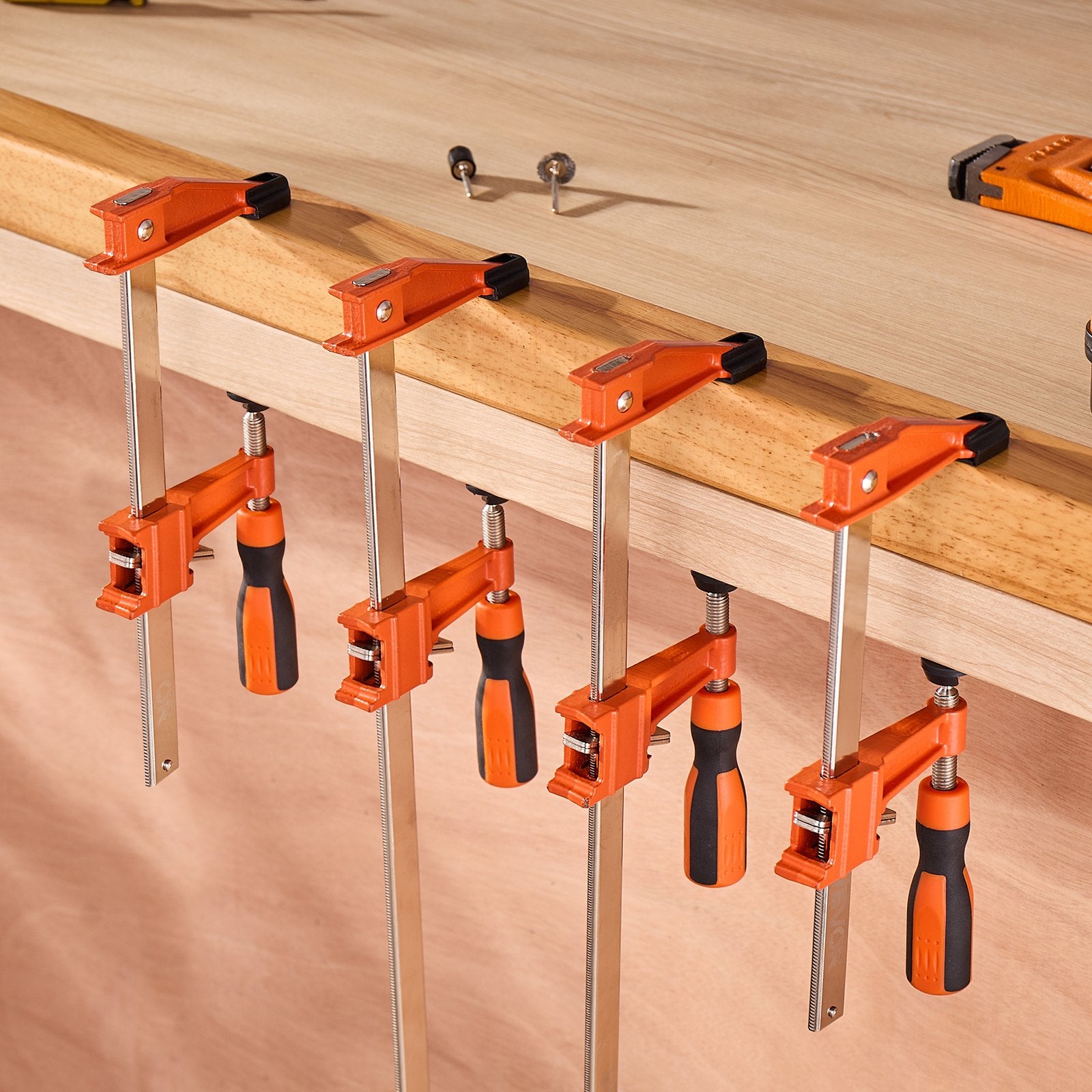 Veržtuvų rinkinys VEVOR FCA6-2P & FCA12-2P, 15 cm ir 30 cm, 272 kg