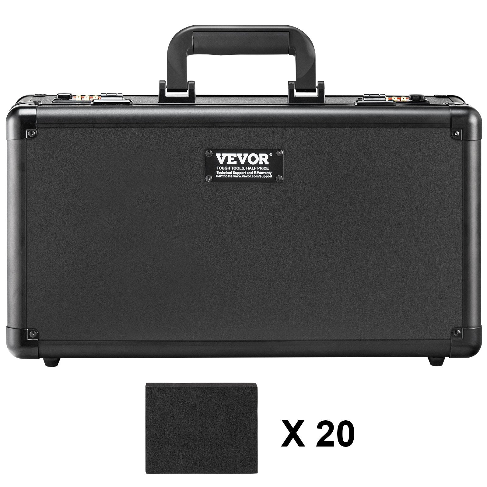 Kolekcinių kortelių dėklas VEVOR TM1108, 4 skyriai