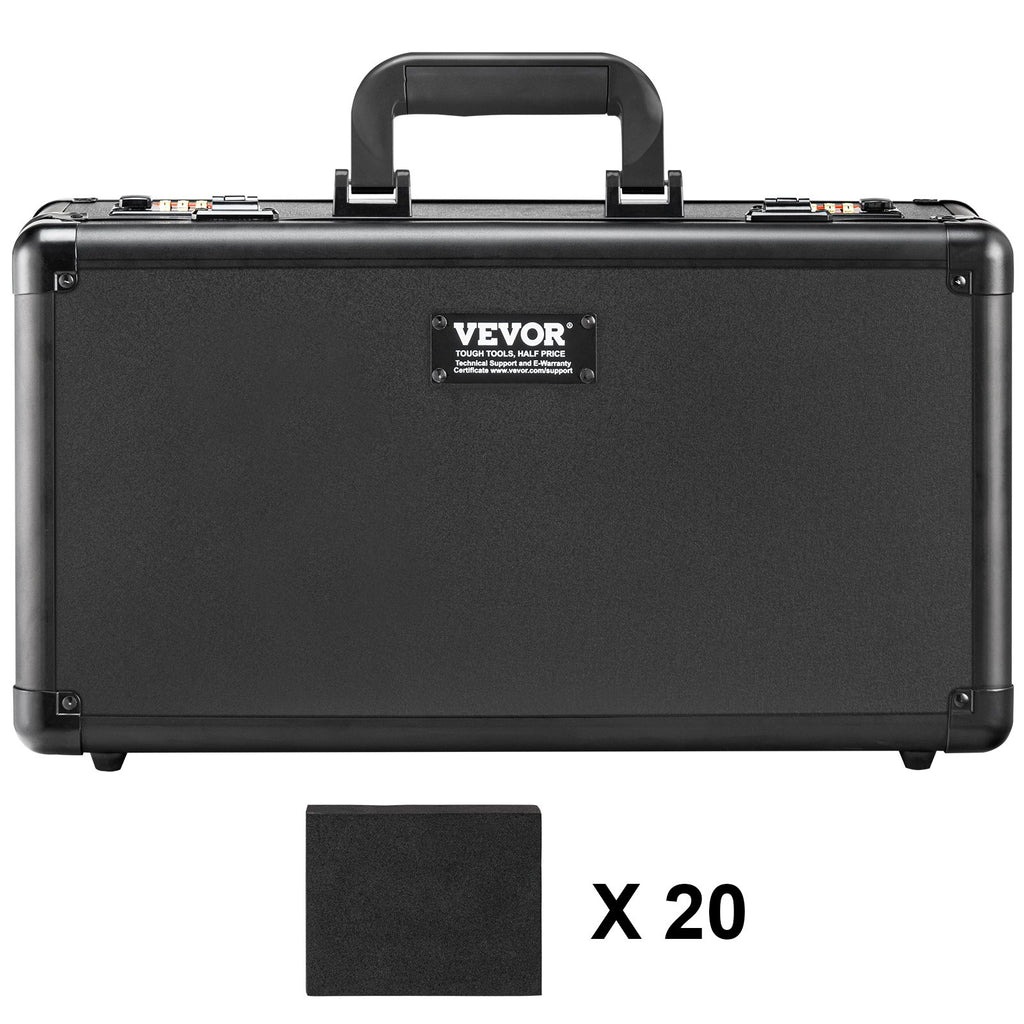 Kolekcinių kortų dėklas VEVOR TM1120, 120 PSA kortų talpa