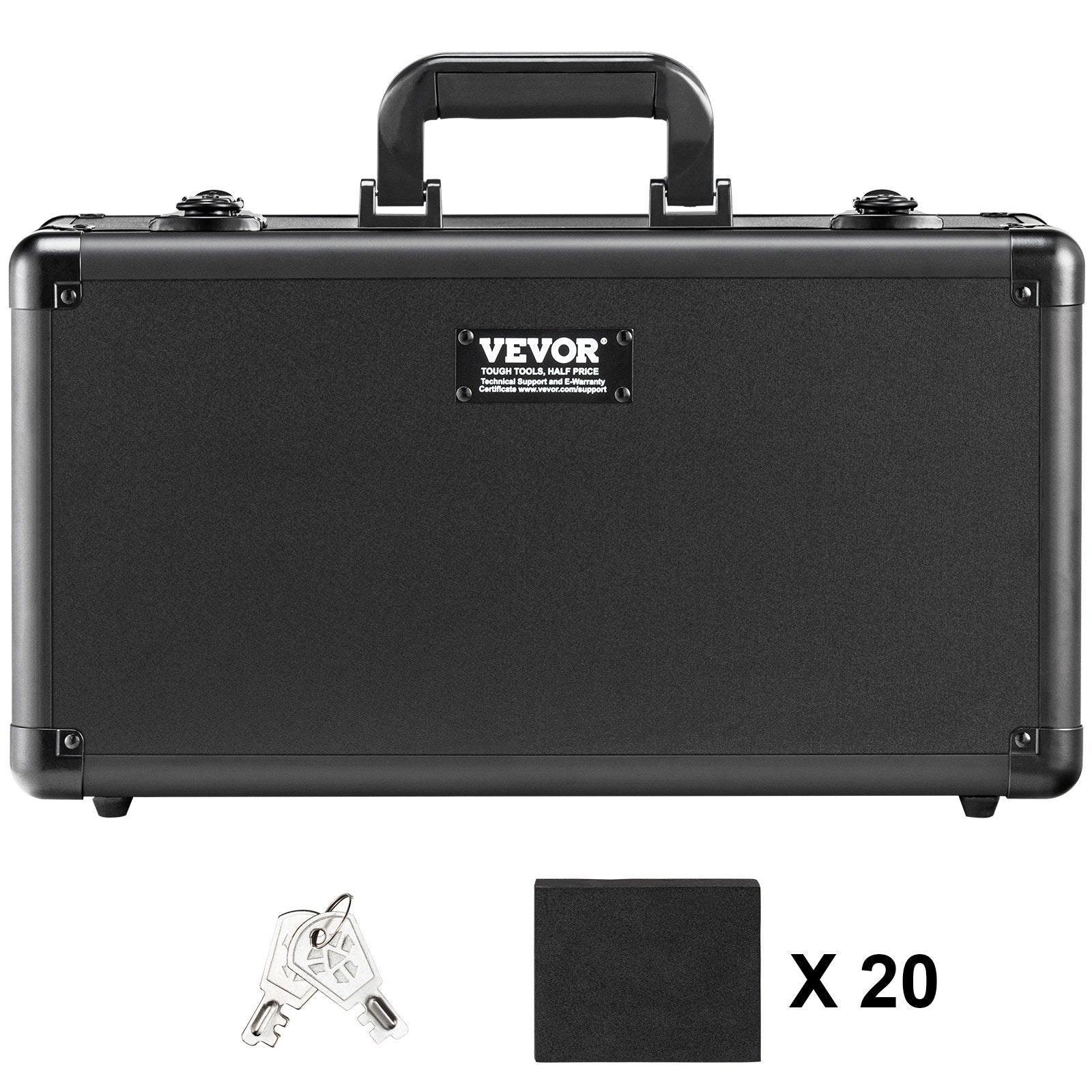 Kolekcinių kortų dėklas VEVOR TB1096, 4 skyriai