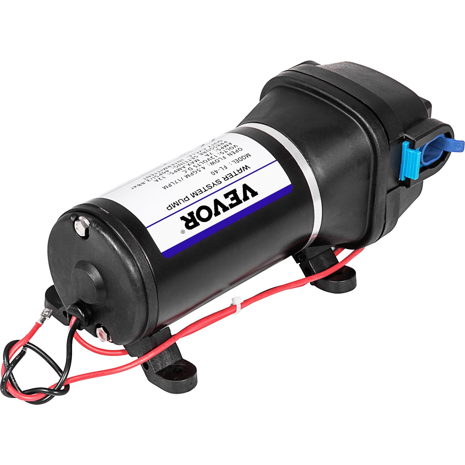 Vandens slėgio membraninis siurblys VEVOR FL-40, 17 l/min