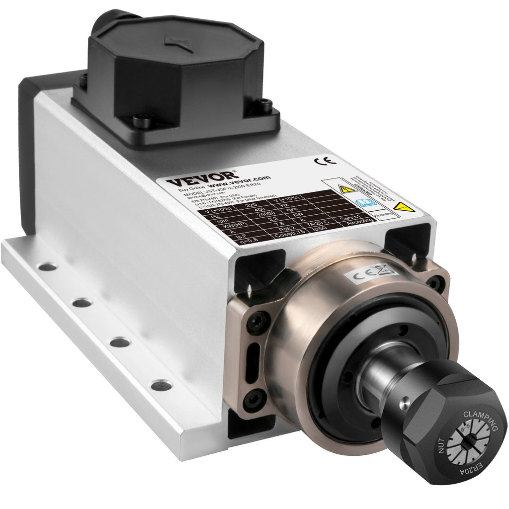 Oru aušinamas suklio variklis VEVOR 2.2 kW, 24000 RPM