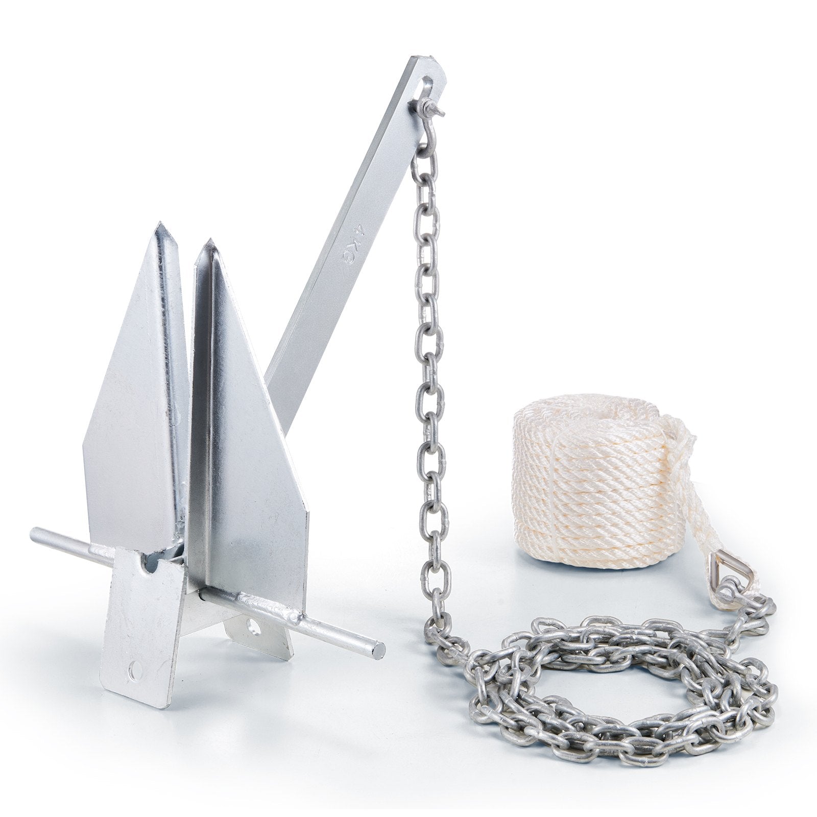 Danforth tipo inkaras VEVOR AN08A-4.0kg-YM(AS), 4 kg