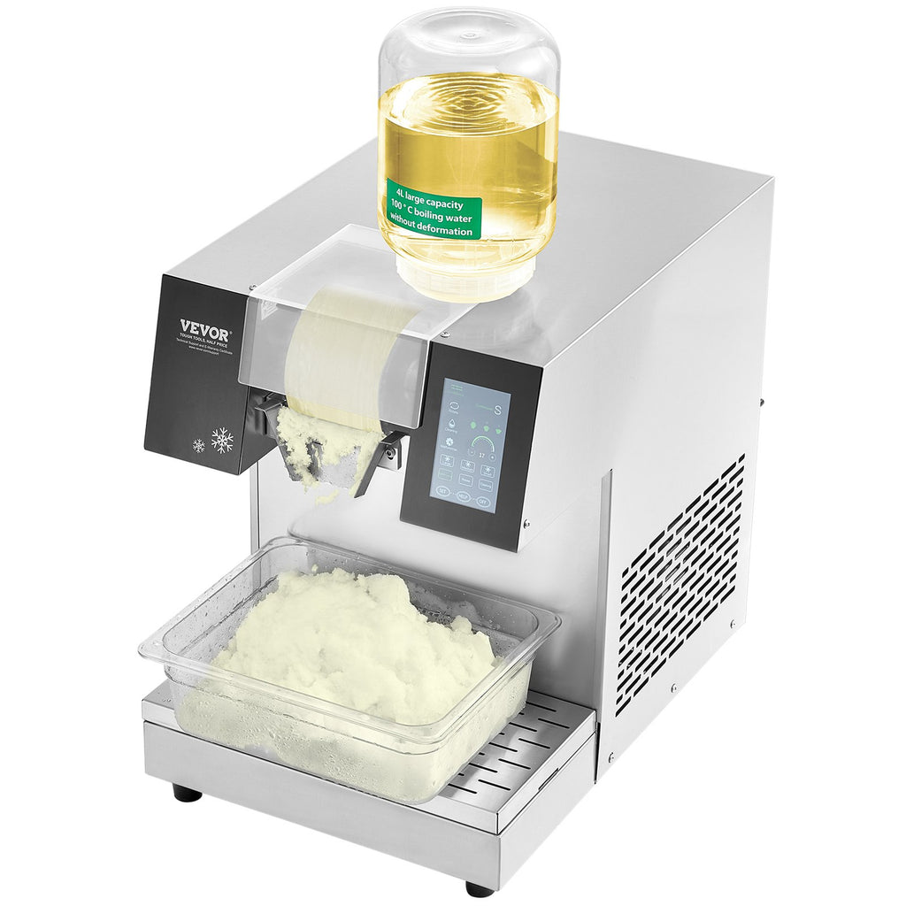 Pramoninis snaigių ledo gaminimo aparatas VEVOR QLX230F10-1, 230 kg/24h