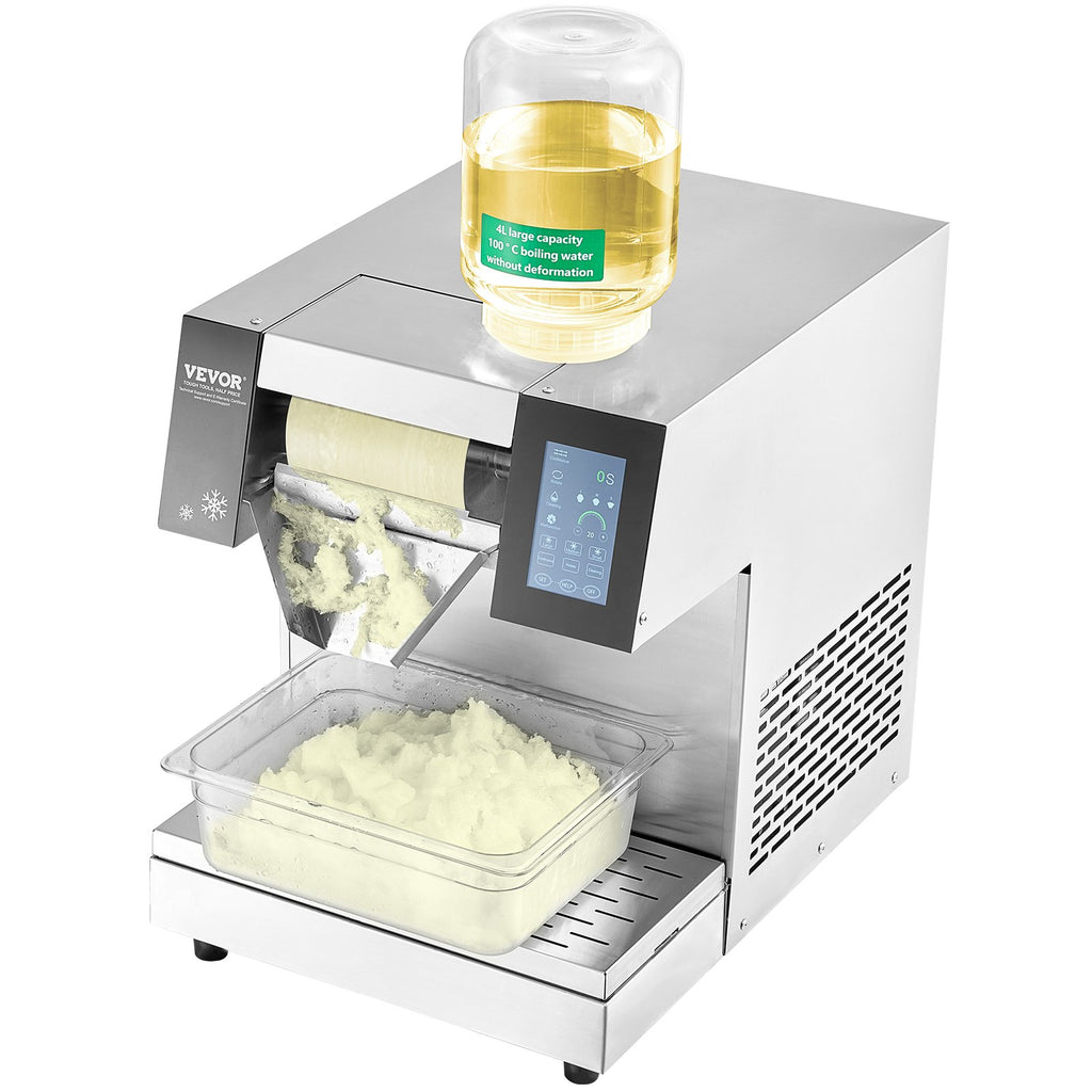 Pramoninis snaigių ledo gaminimo aparatas VEVOR QLX260F15-1, 260 kg/24 val.