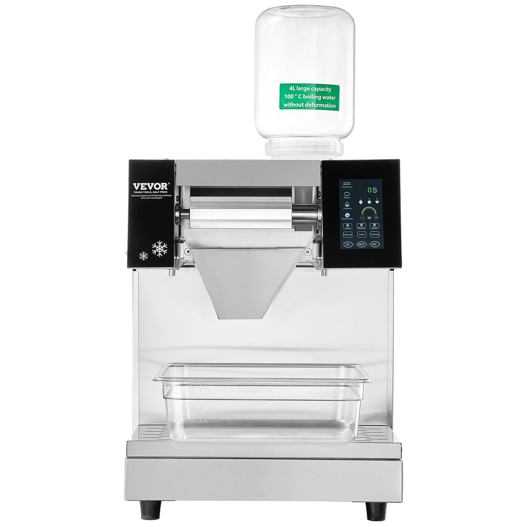 Pramoninis snaigių ledo gaminimo aparatas VEVOR QLX260F15-1, 260 kg/24 val.