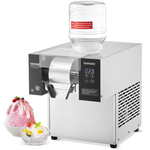 Pramoninis snaigių ledo generatorius VEVOR FC170FD-1, 170 kg/24h