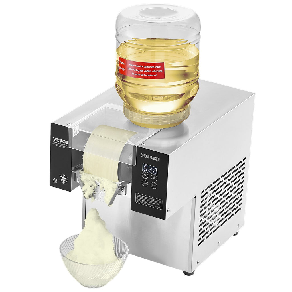 Pramoninis snaigių ledo generatorius VEVOR FC170FD-1, 170 kg/24h