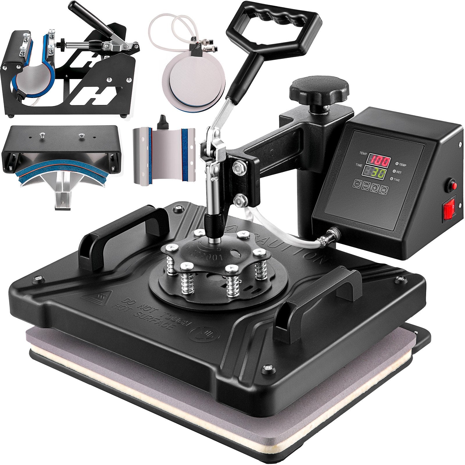 Termopresas VEVOR 6-in-1, 38x30 cm