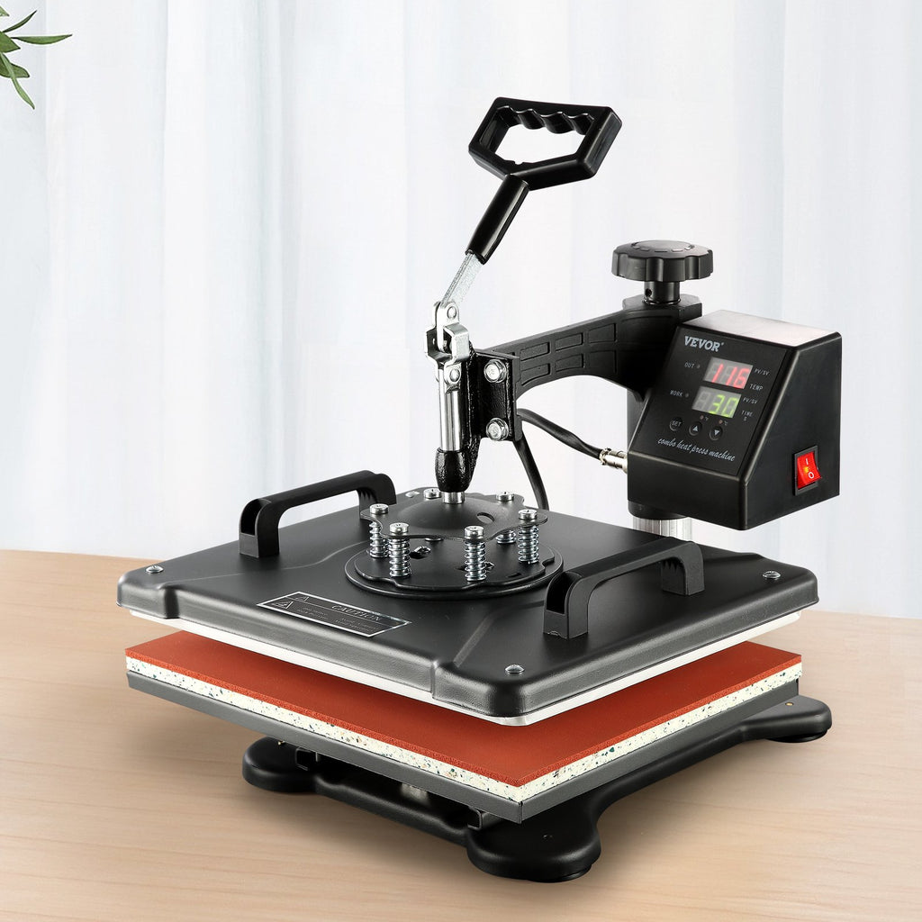 Termopresas VEVOR 8-in-1, 38x30 cm