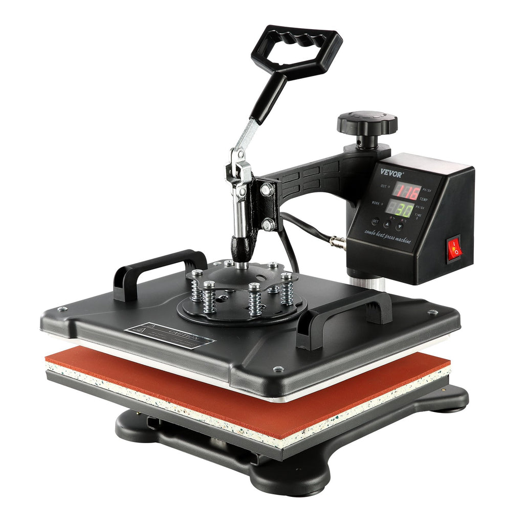 Termopresas VEVOR 8-in-1, 38x30 cm