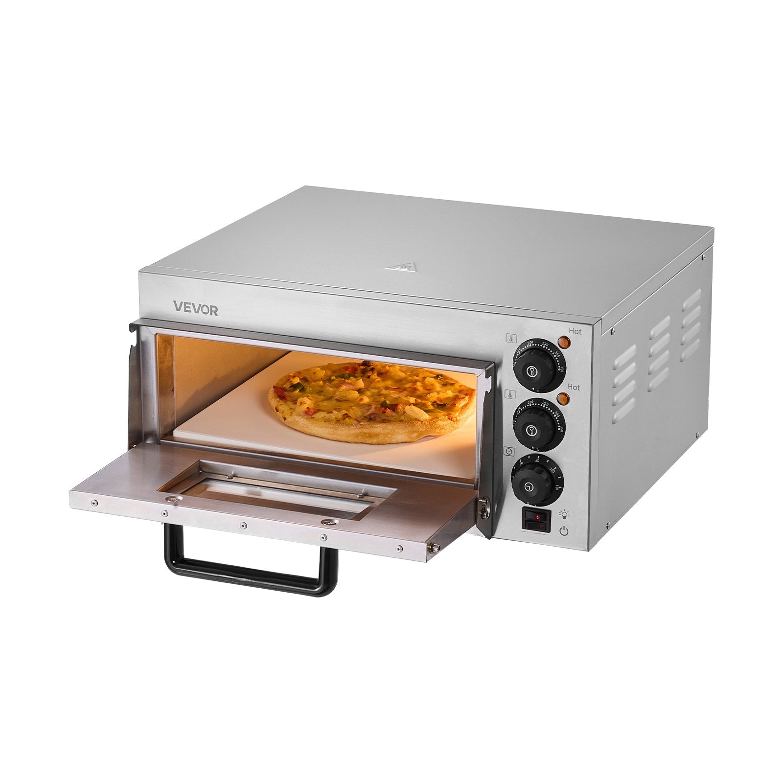 Elektrinė picų krosnis VEVOR FY-1EP-1, 35 cm picoms