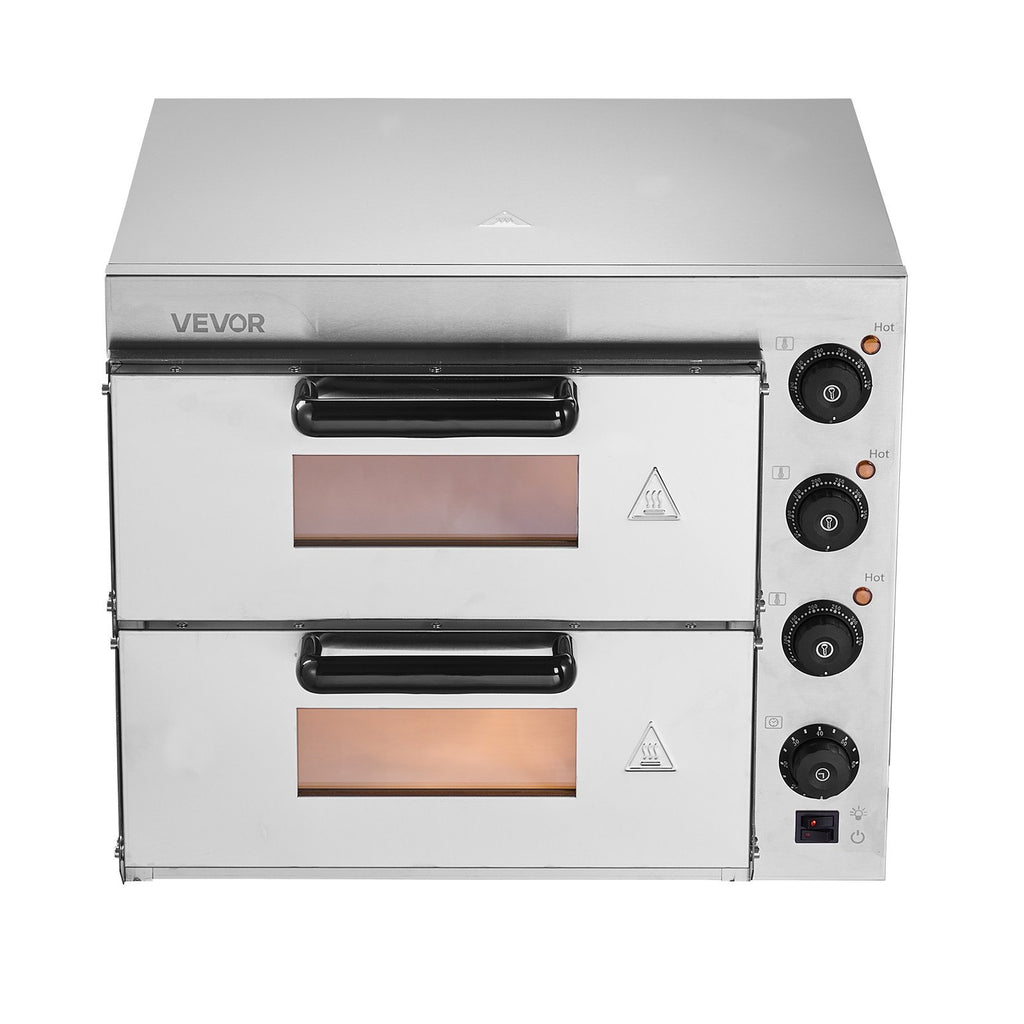 Elektrinė picų krosnis VEVOR FY-EP-2, 40,6 cm picoms