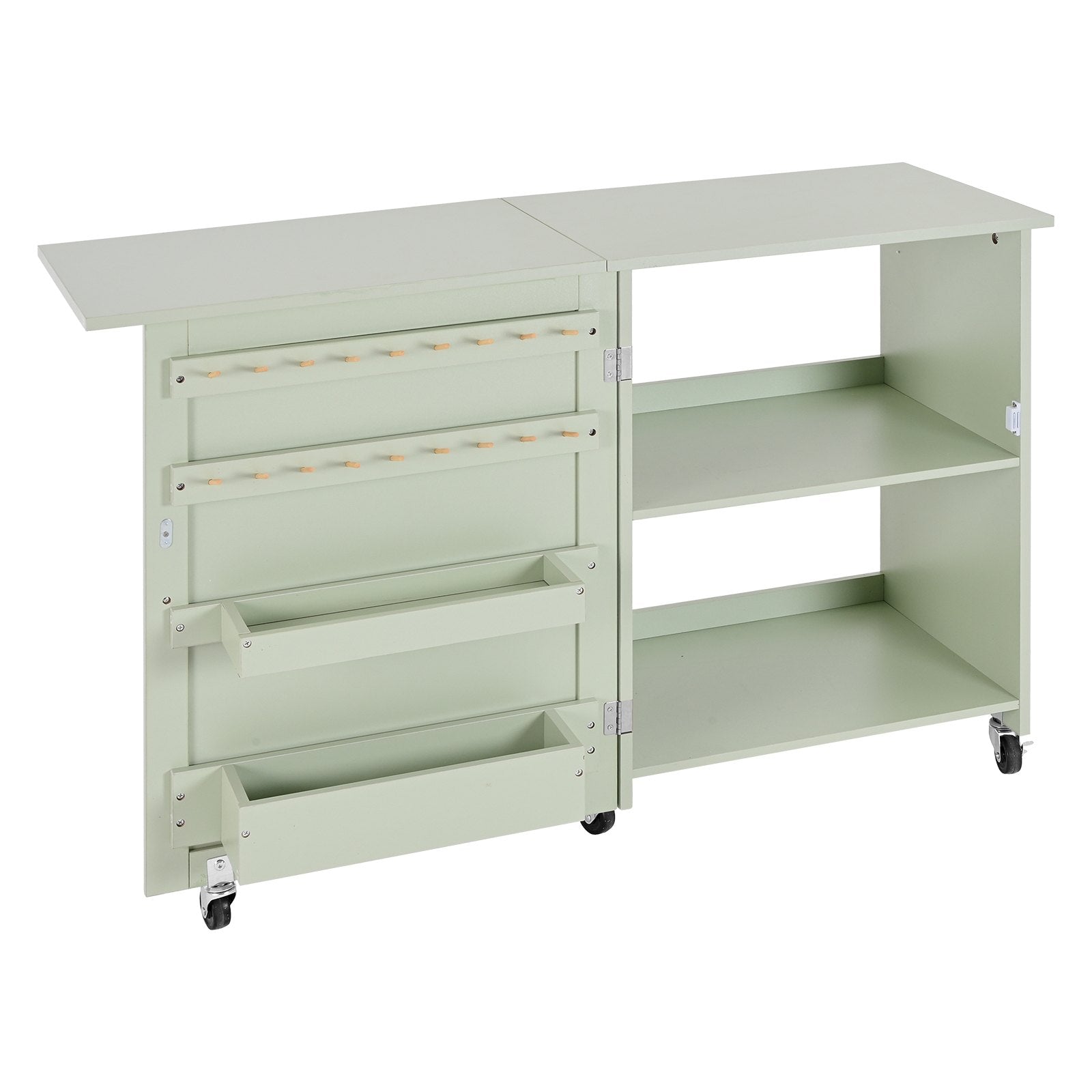 Sulankstomas siuvimo stalas VEVOR HL20250625001TM-1, 117 cm ilgio