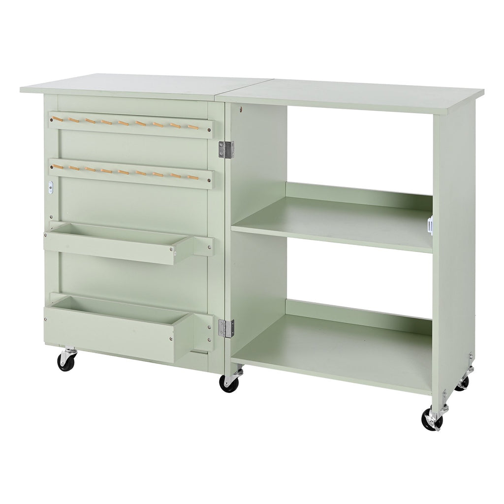 Sulankstomas siuvimo stalas VEVOR HL20250625001TM-1, 117 cm ilgio