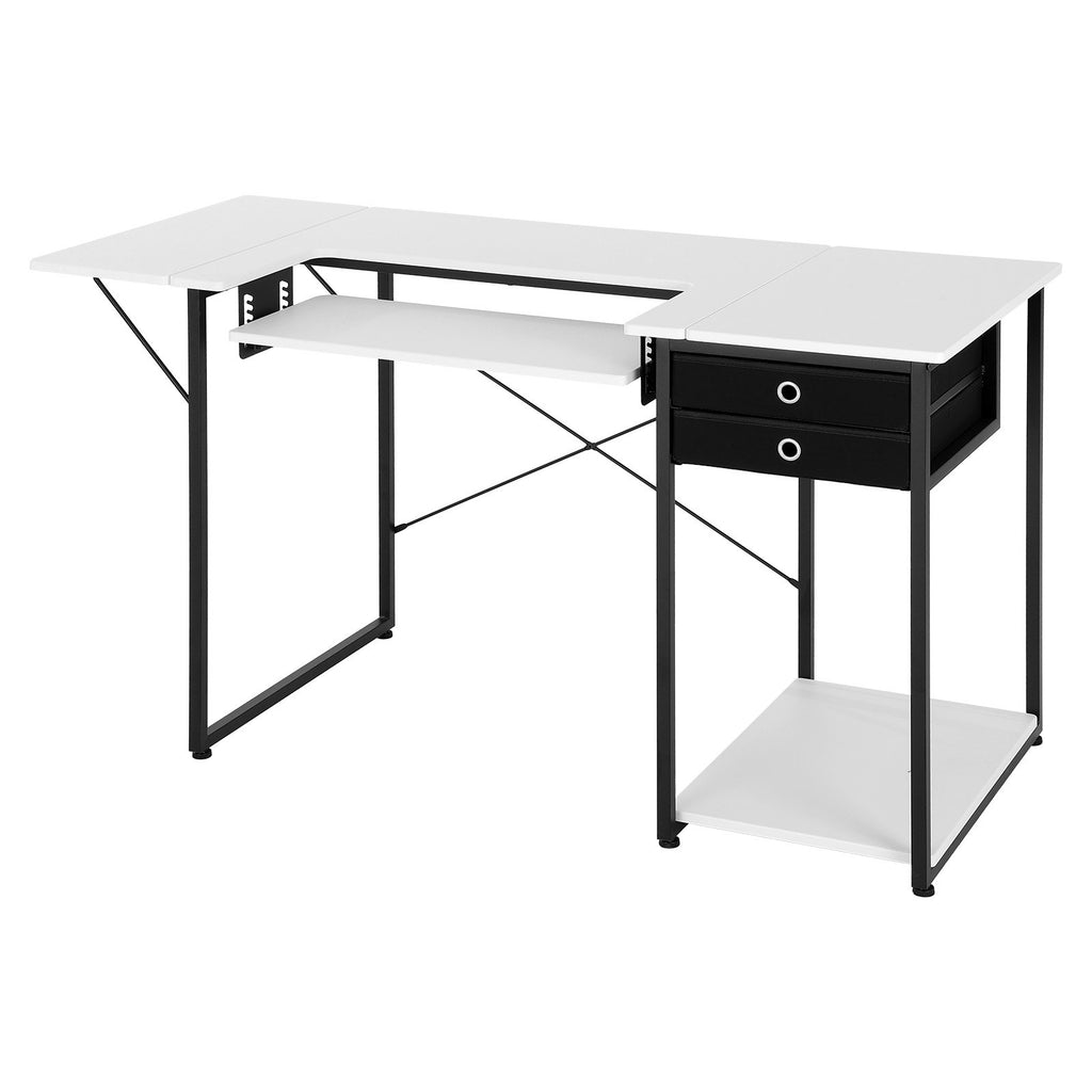 Siuvimo stalas VEVOR EC013-599002, sulankstomas su stalčiais