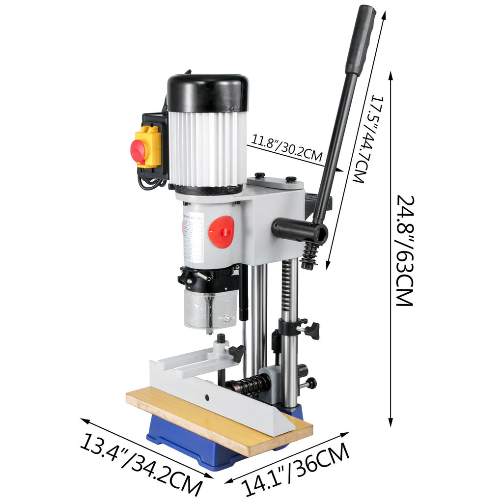 Stalinės skobimo staklės VEVOR MS36127A3, 370 W