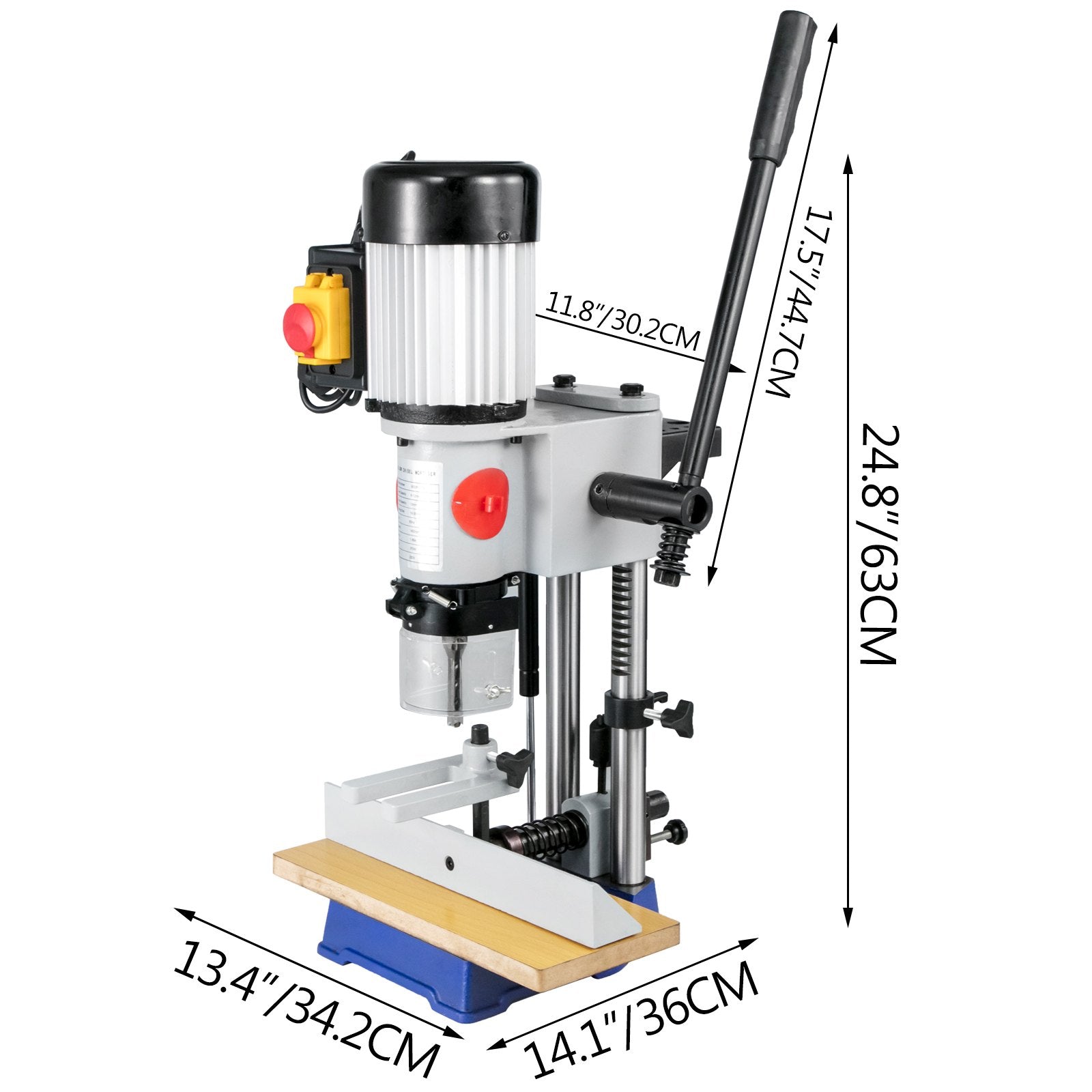 Stalinės skobimo staklės VEVOR MS36127A3, 370 W