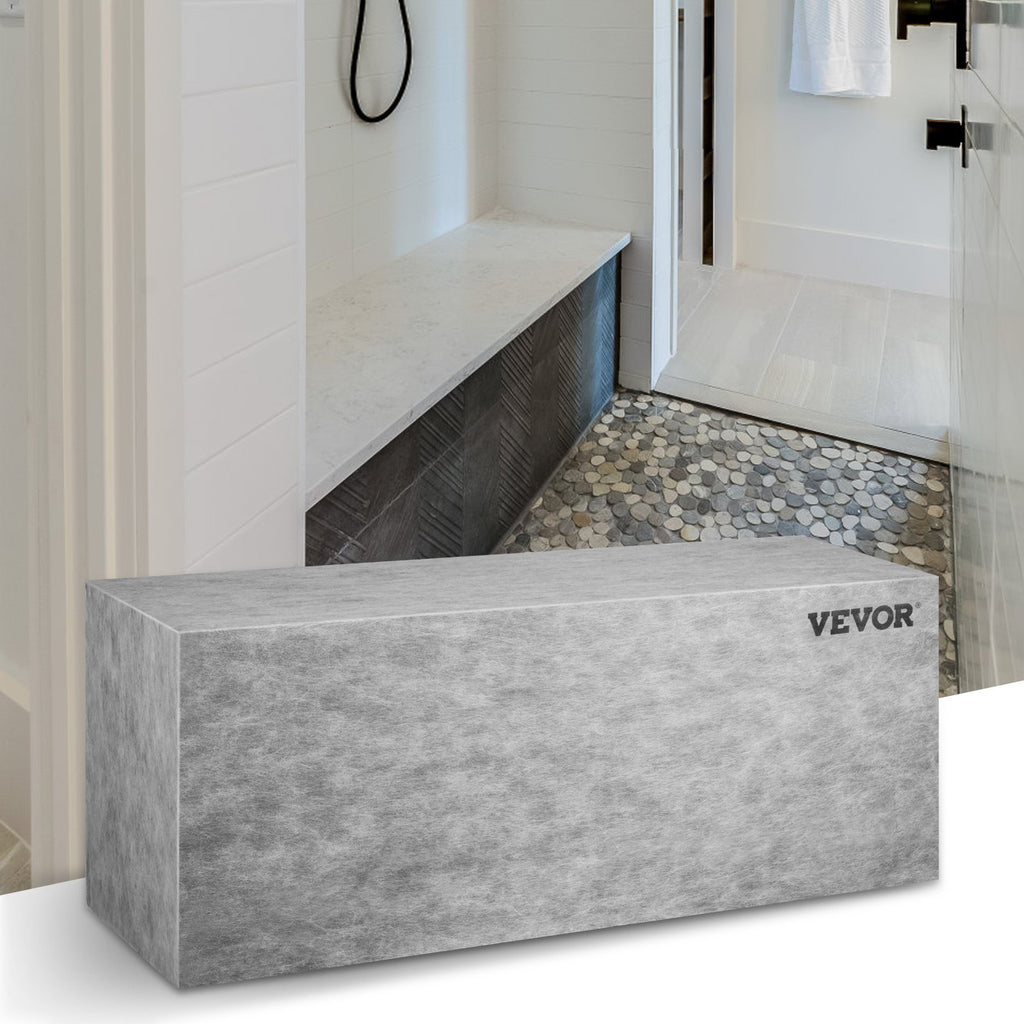 Dušo suoliukas plytelėms VEVOR VV-FSLYD-S47.2, 120 x 40 x 50 cm