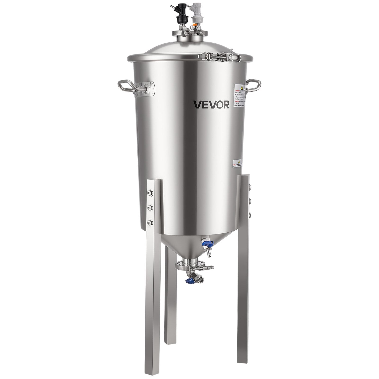 Koninis fermentatorius VEVOR DM-NF350-B, 30 l
