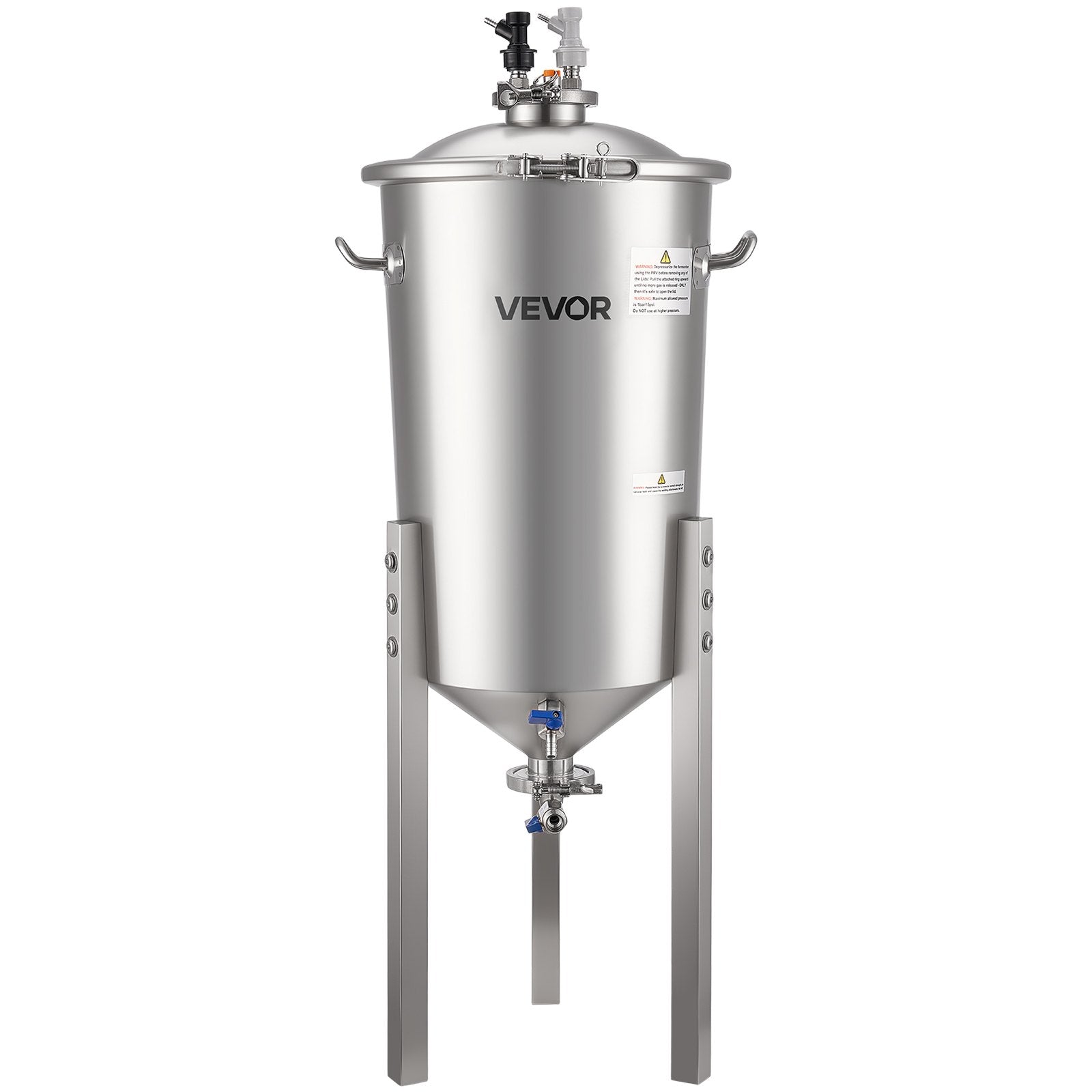Koninis fermentatorius VEVOR DM-NF350-B, 30 l