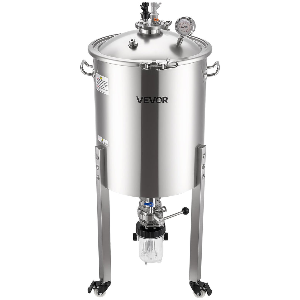 Konusinis fermentatorius VEVOR F60S02, 60 l