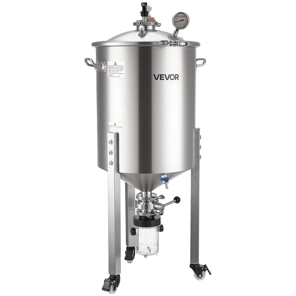 Konusinis fermentatorius VEVOR F60S02, 60 l